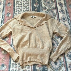 Madewell Cream Cozy Knit Sweater XXS